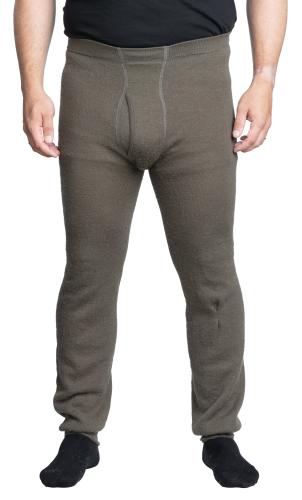 BW "Woolpower Long Johns with Fly 200", Green, Surplus
